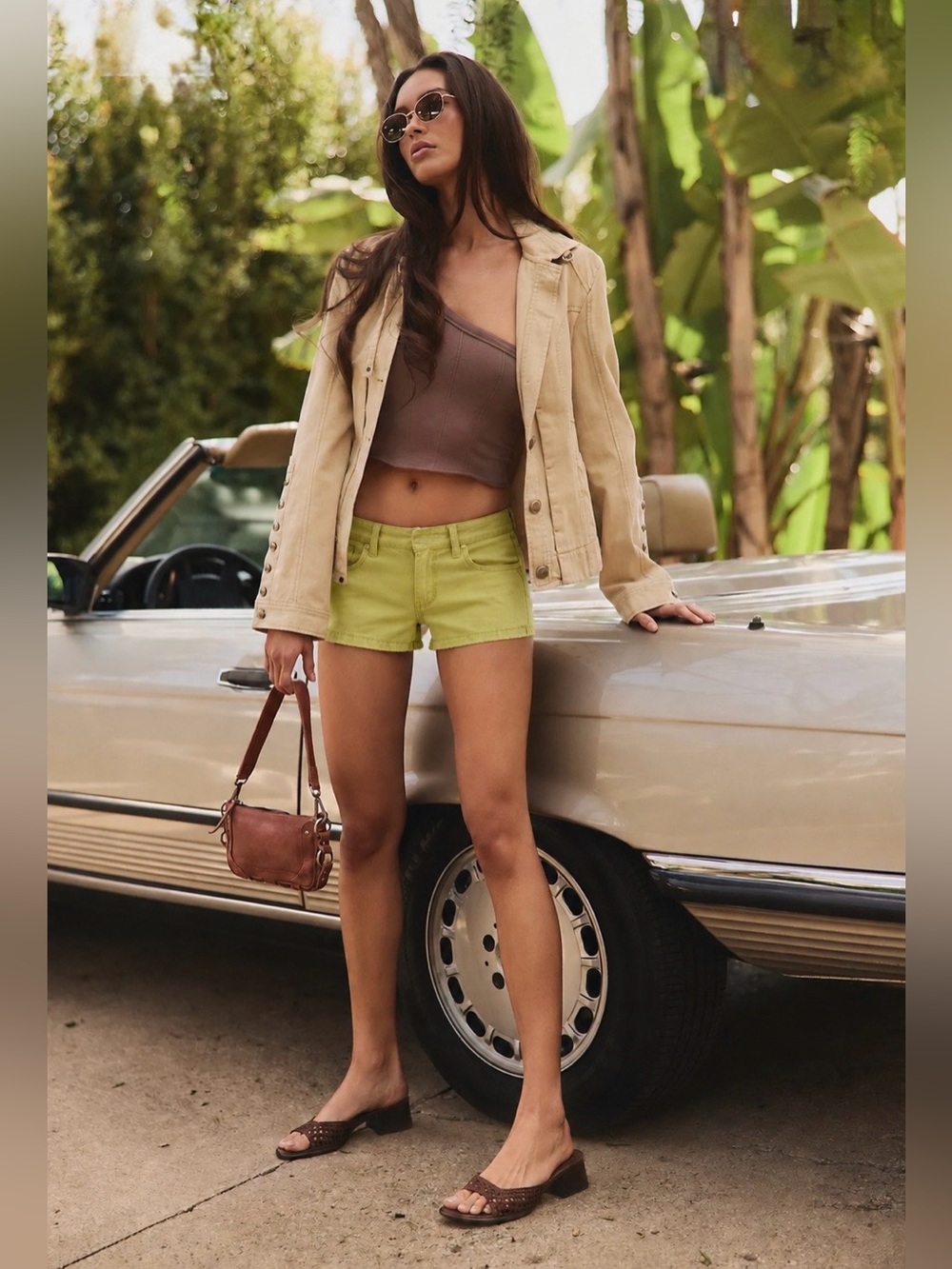 💜Firm Price💜Free people Ana solid micro shorts